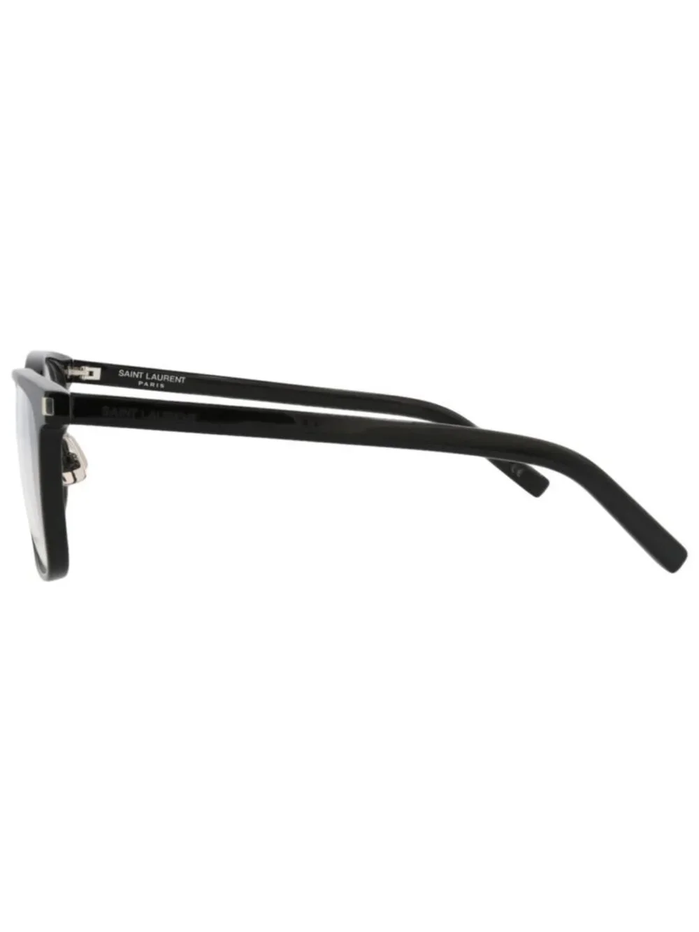 New Saint Laurent Women's Eyeglasses Square Rectangle Acetate Frame Mens Black